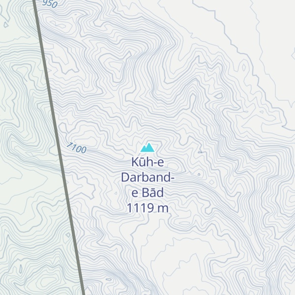 Map of Kūh-e Darband-e Bād