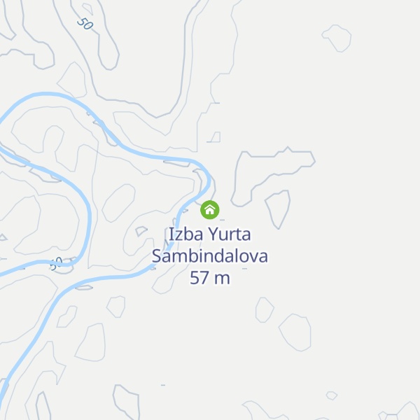 Map of Izba Yurta Sambindalova