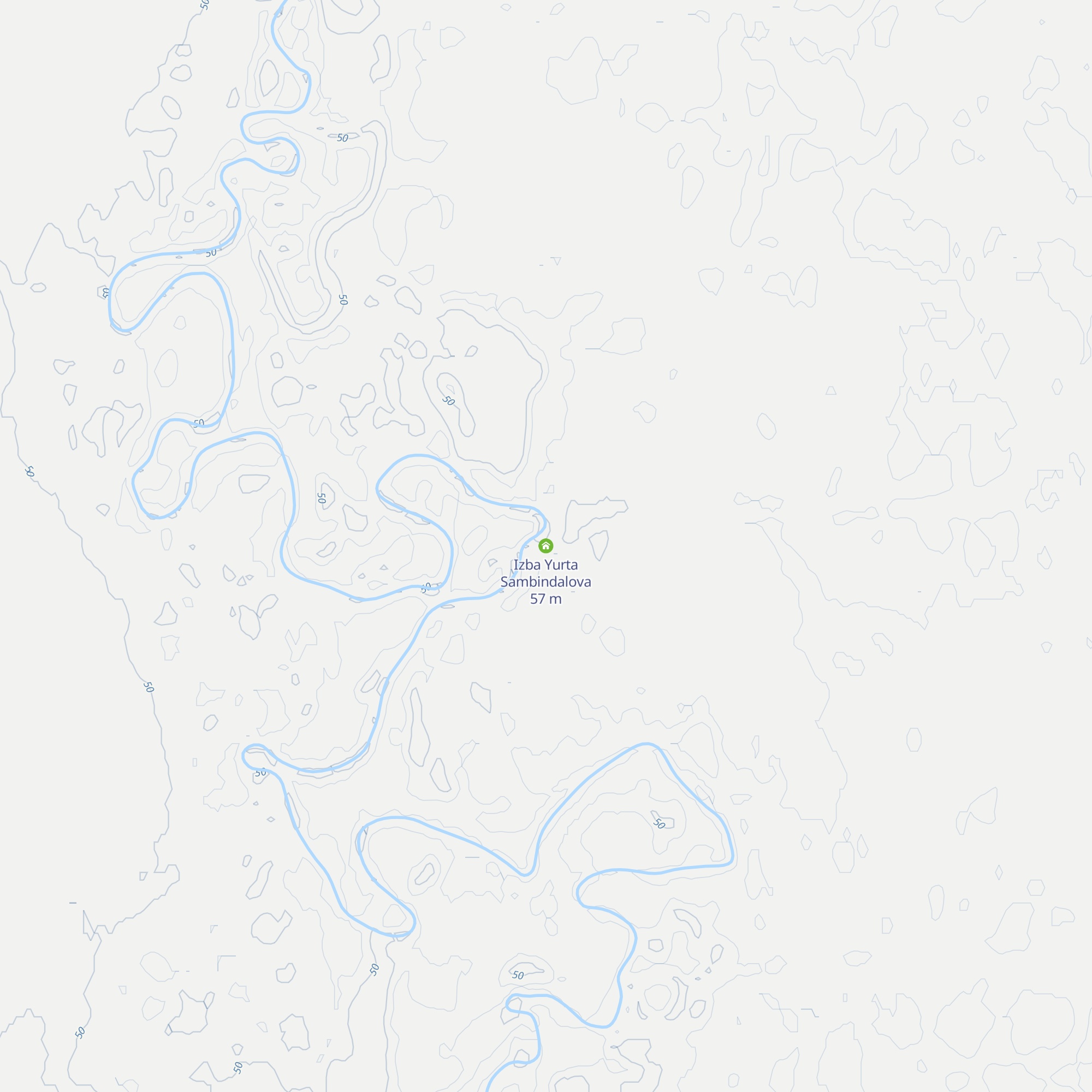 Izba Yurta Sambindalova map