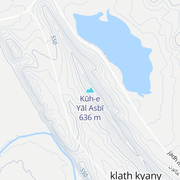 Map of Kūh-e Yāl Asbī