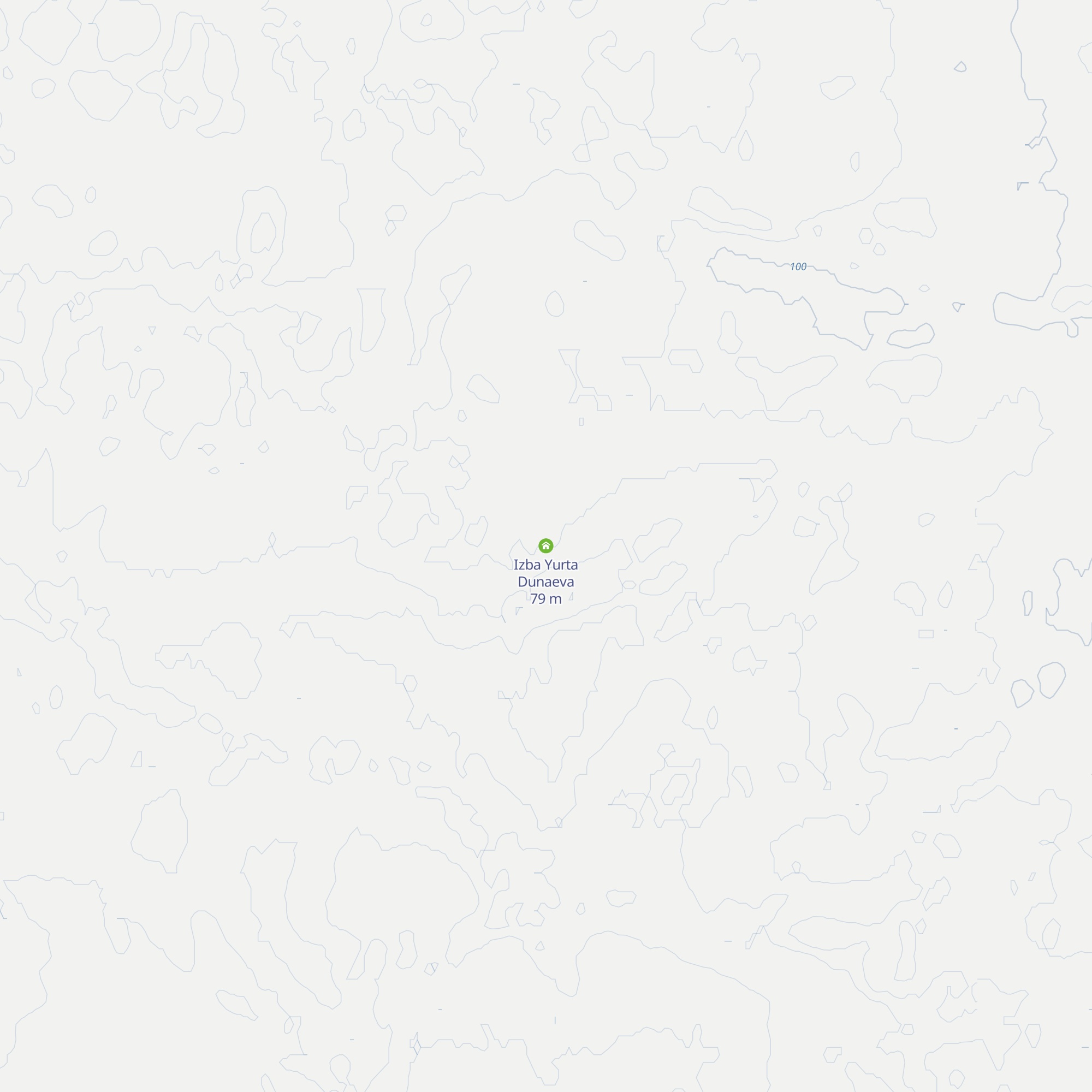 Izba Yurta Dunaeva map