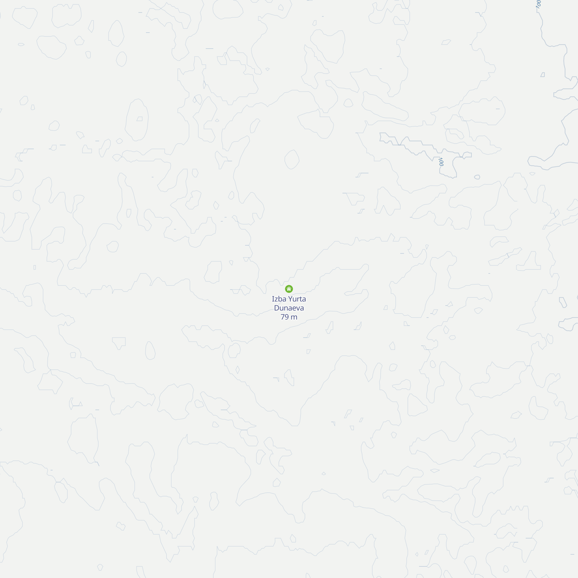 Izba Yurta Dunaeva map