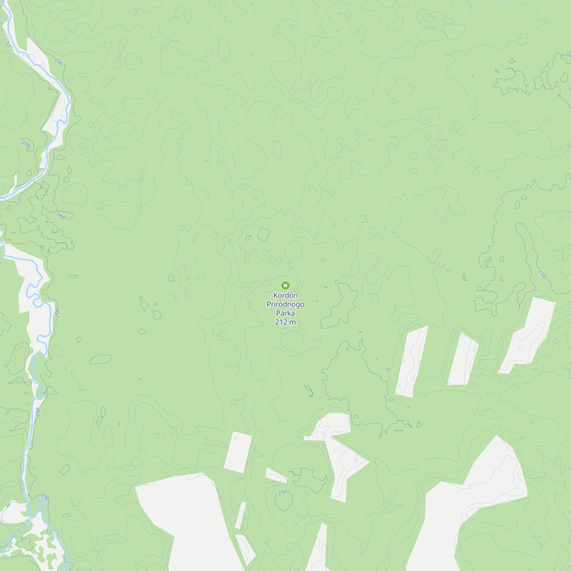 Kordon Prirodnogo Parka map