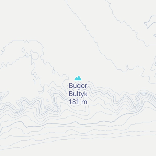 Map of Bugor Bultyk