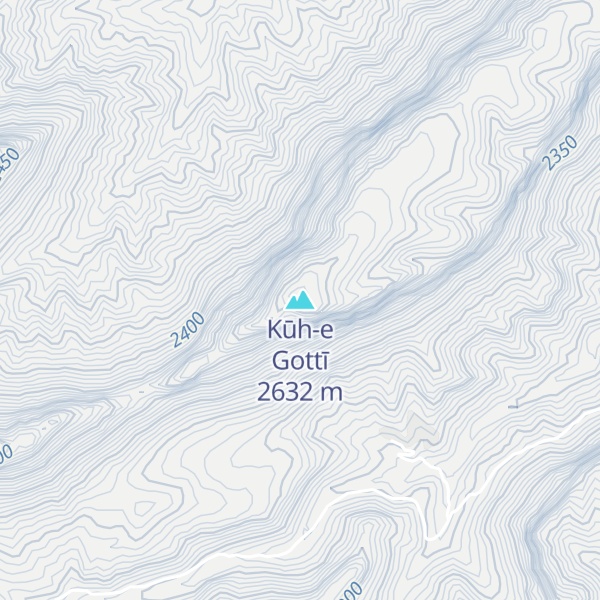 Map of Kūh-e Gottī