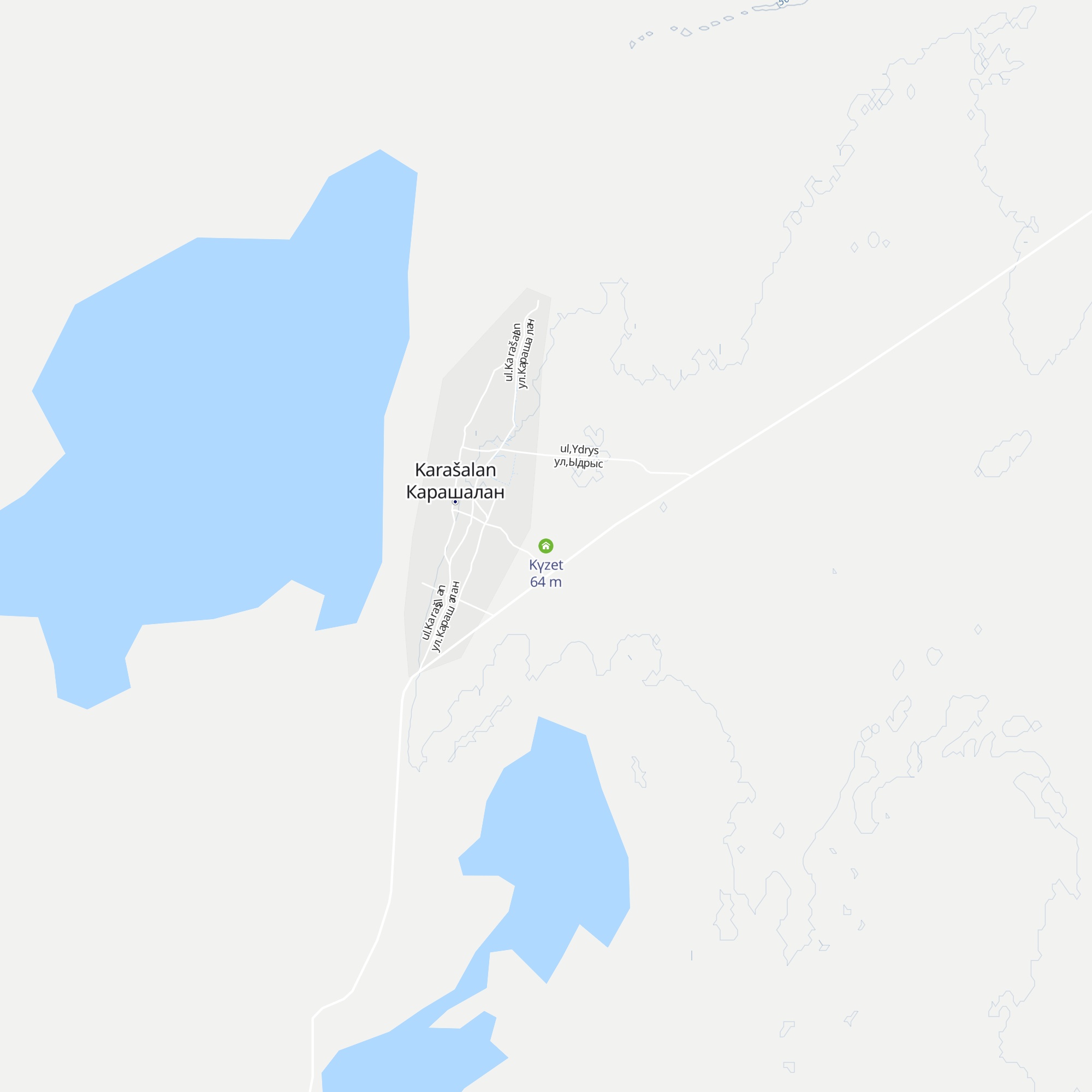 Kүzet map