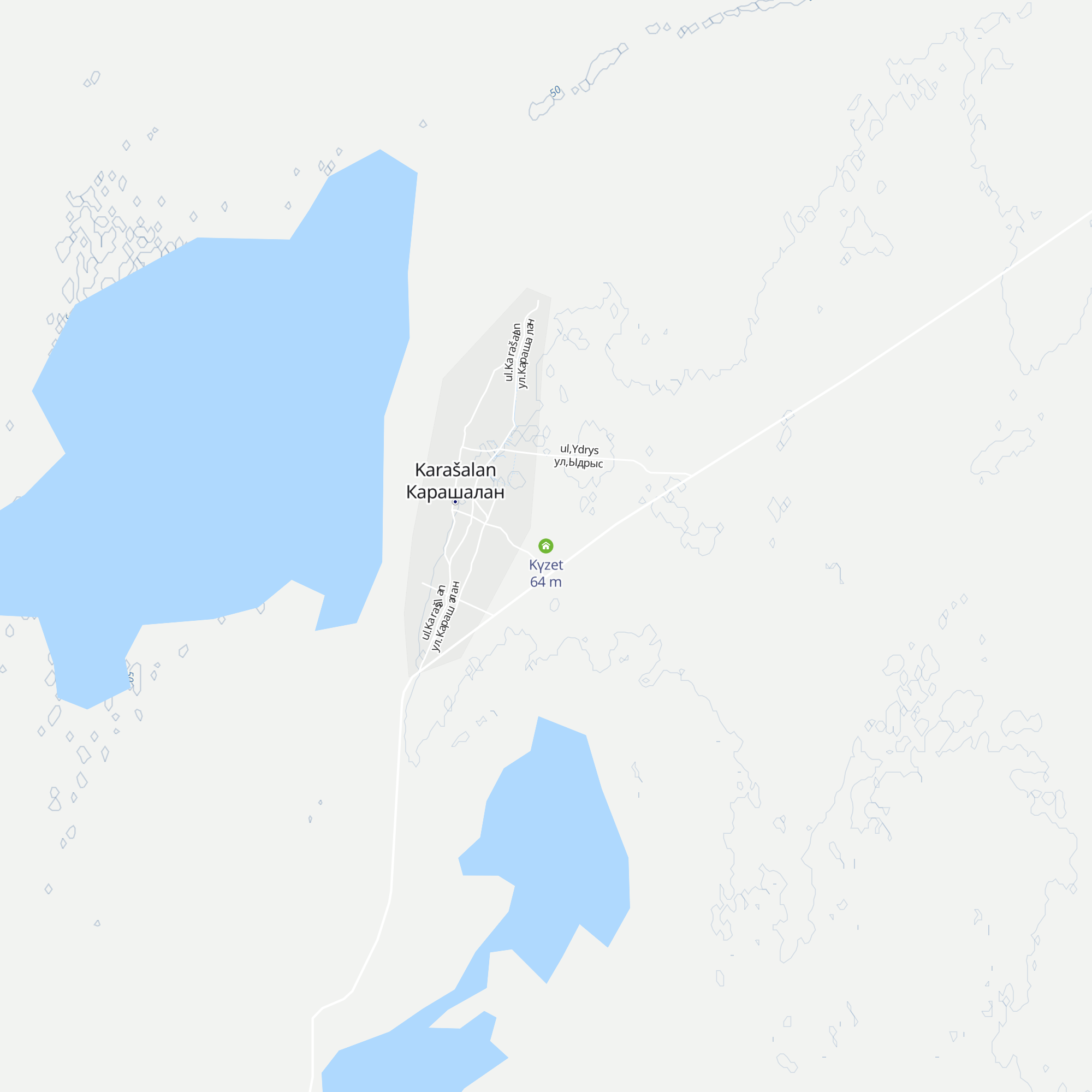 Kүzet map