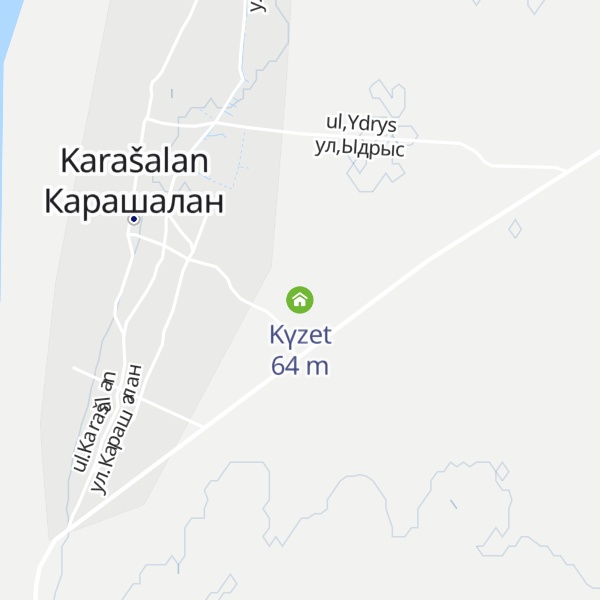 Map of Kүzet