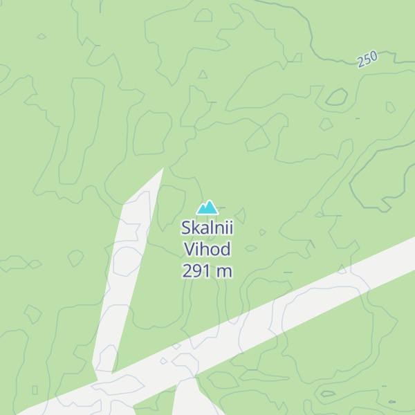 Map of Skalnii Vihod