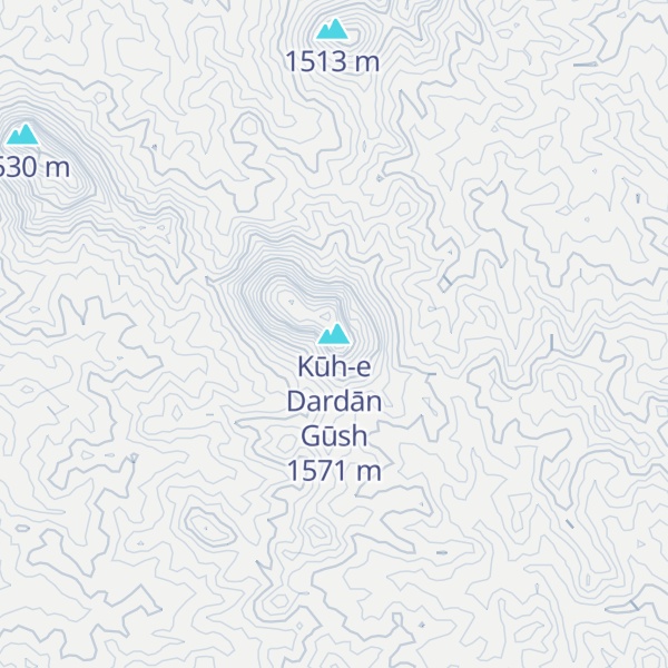 Map of Kūh-e Dardān Gūsh