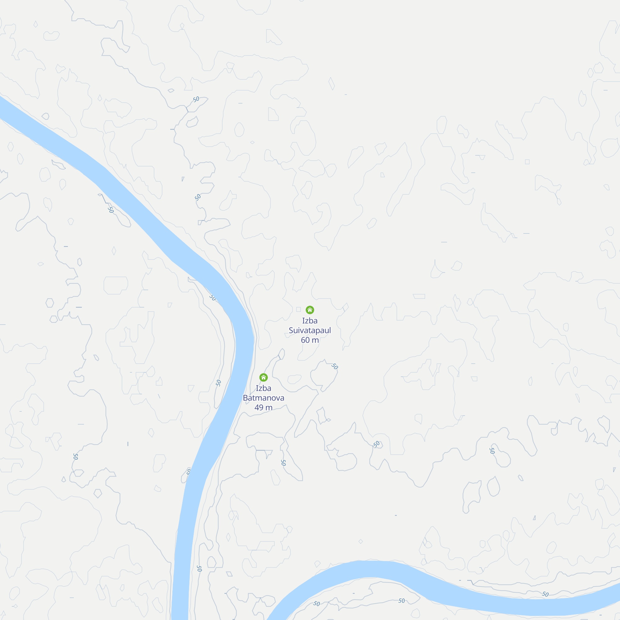 Izba Suivatapaul map