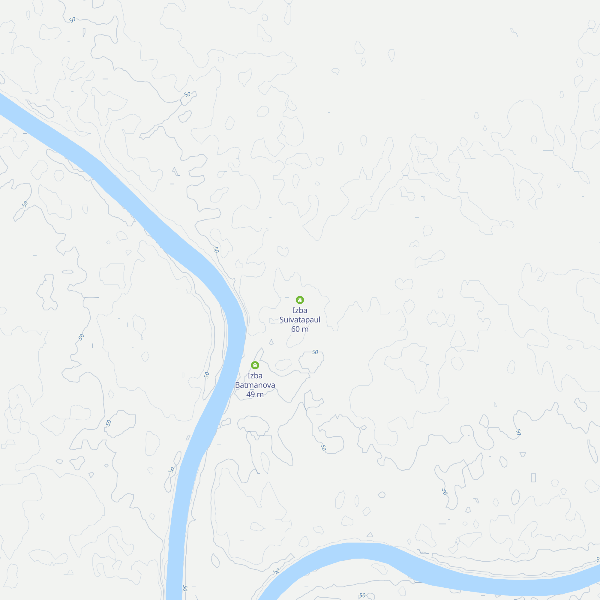Izba Suivatapaul map