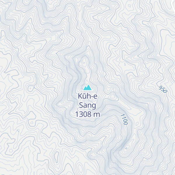 Map of Kūh-e Sang