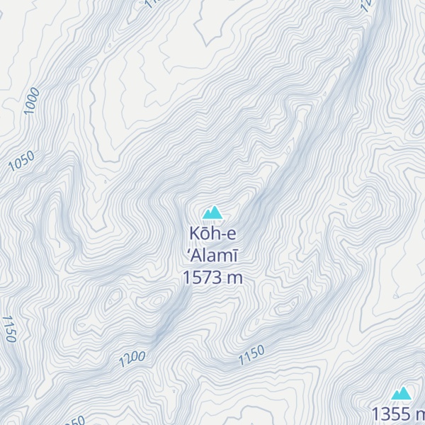 Map of Kōh-e ‘Alamī