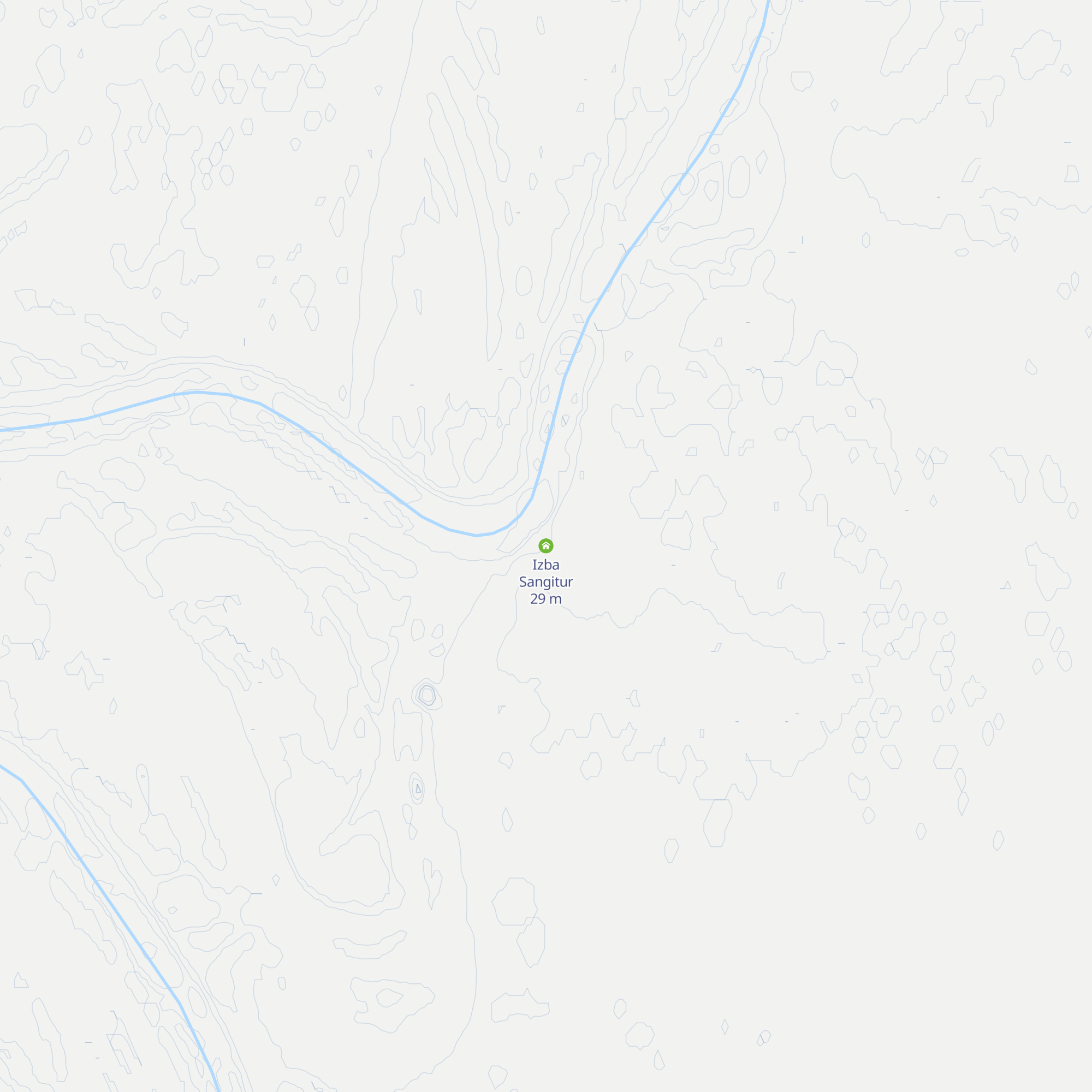 Izba Sangitur map