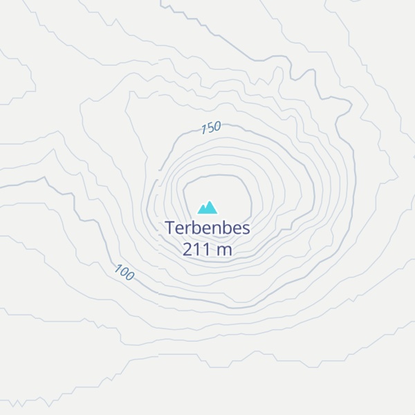 Map of Terbenbes