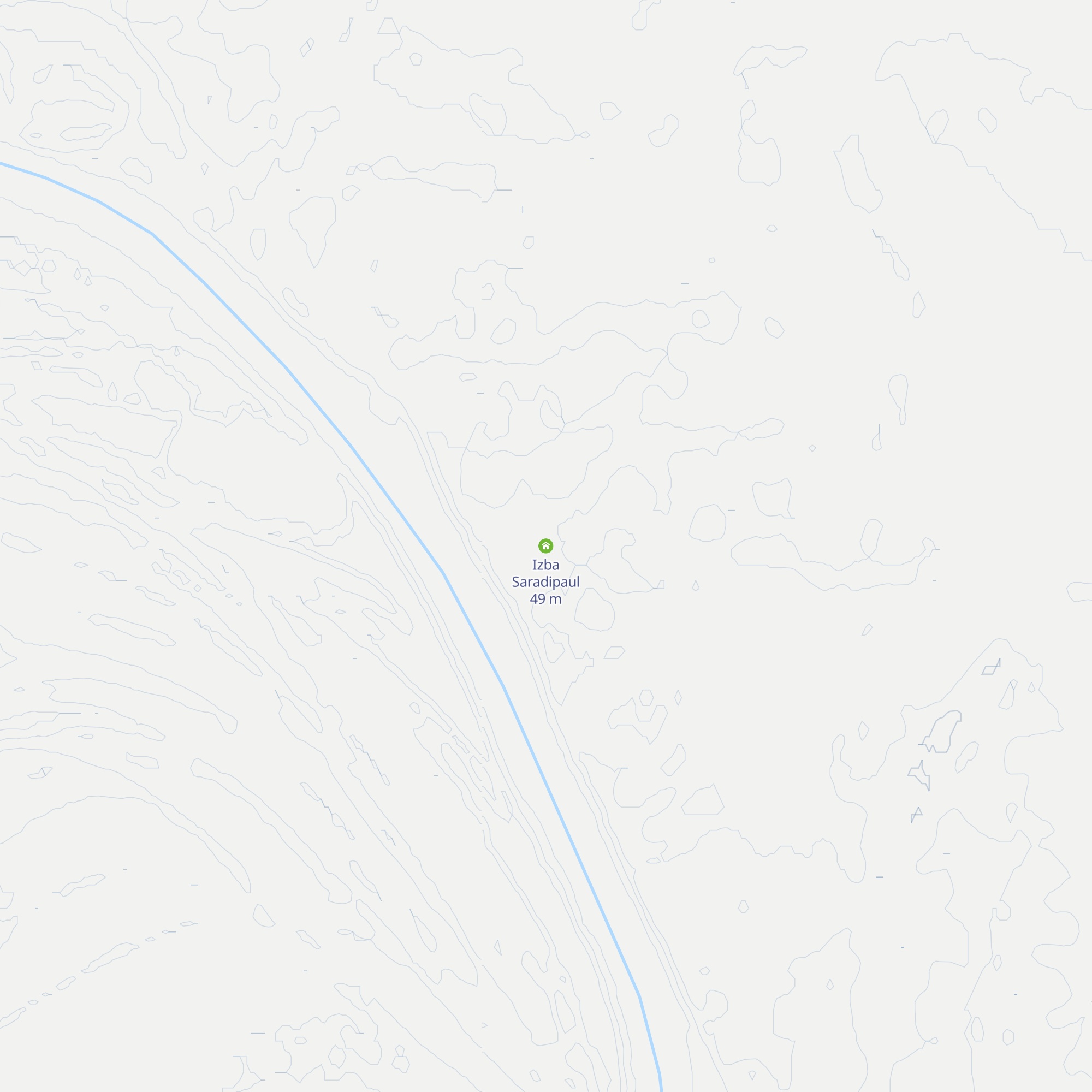 Izba Saradipaul map