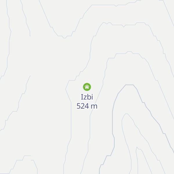 Map of Izbi