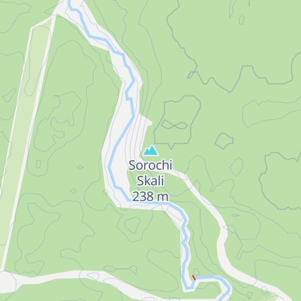 Map of Sorochi Skali