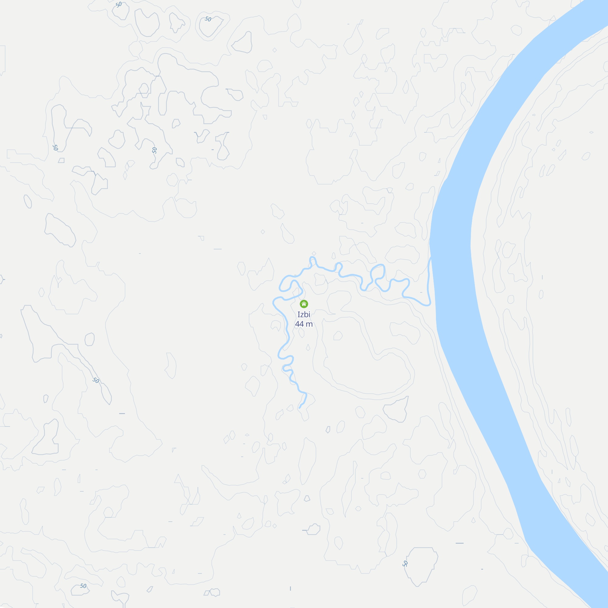 Izbi map