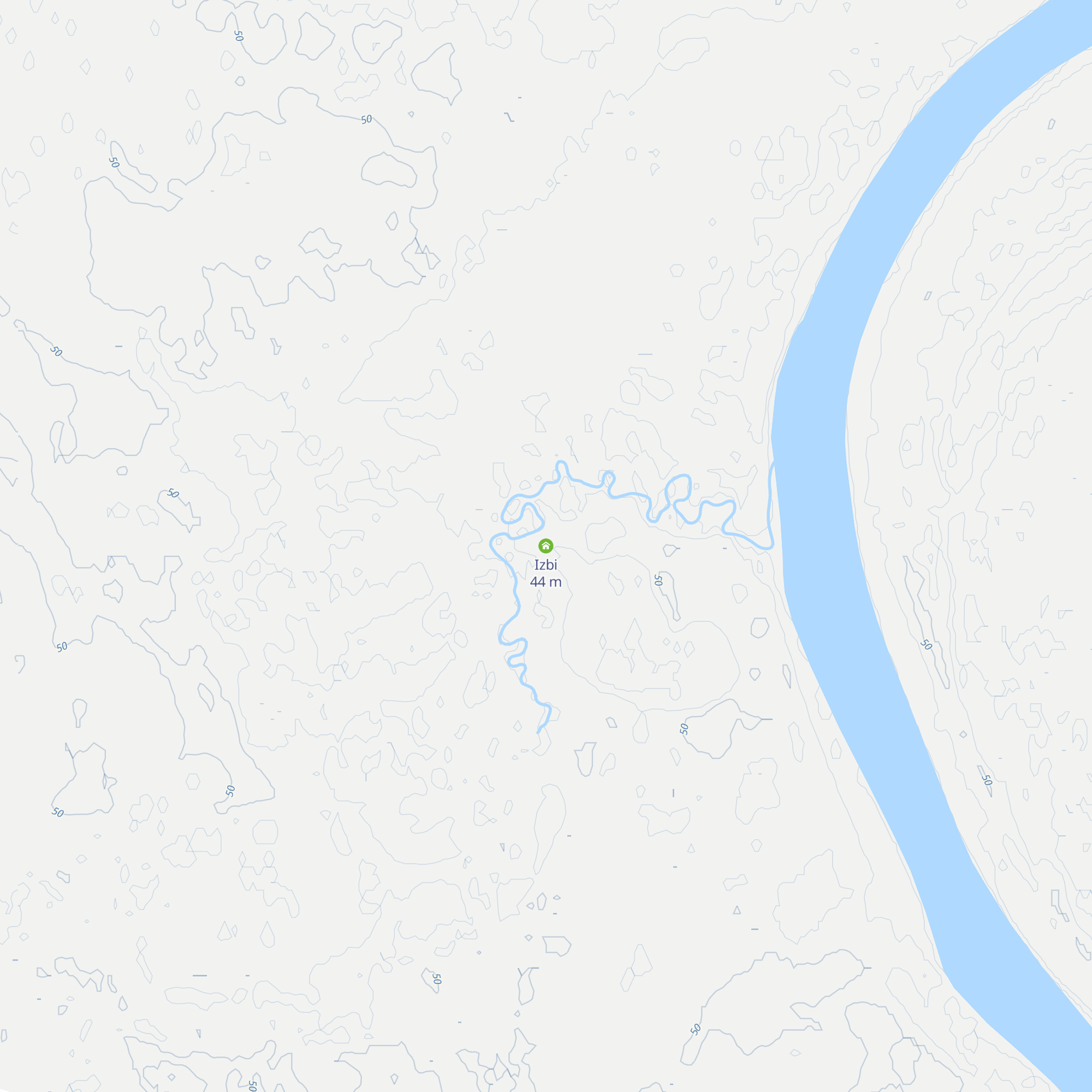 Izbi map