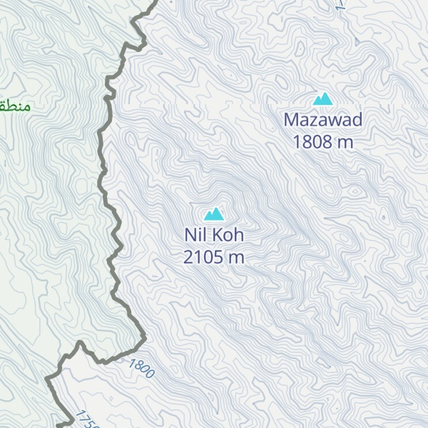 Map of Nil Koh
