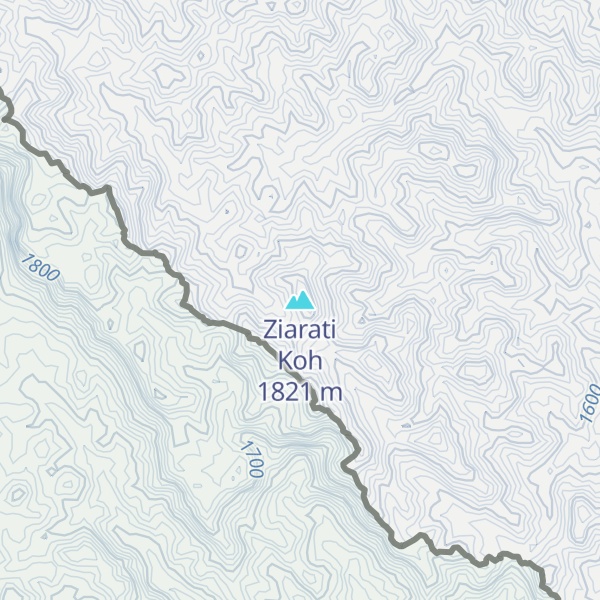 Map of Ziarati Koh
