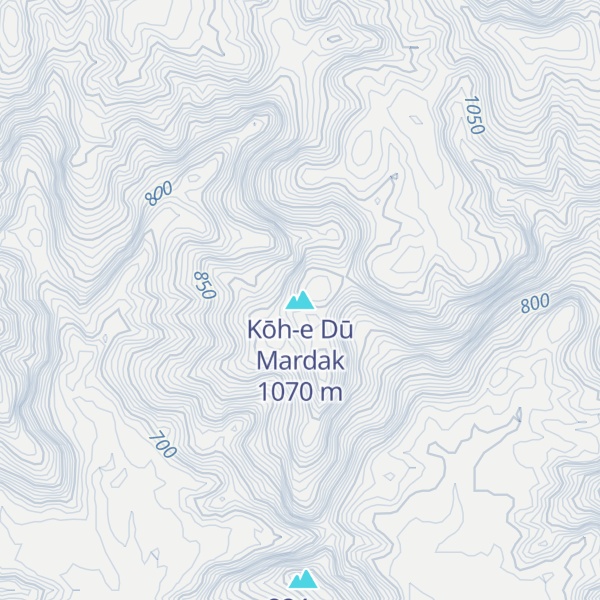 Map of Kōh-e Dū Mardak