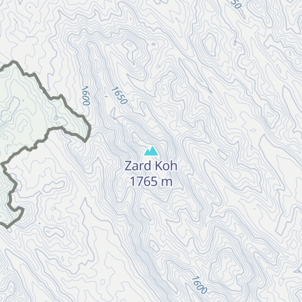 Map of Zard Koh