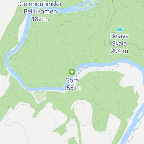Map of Gora