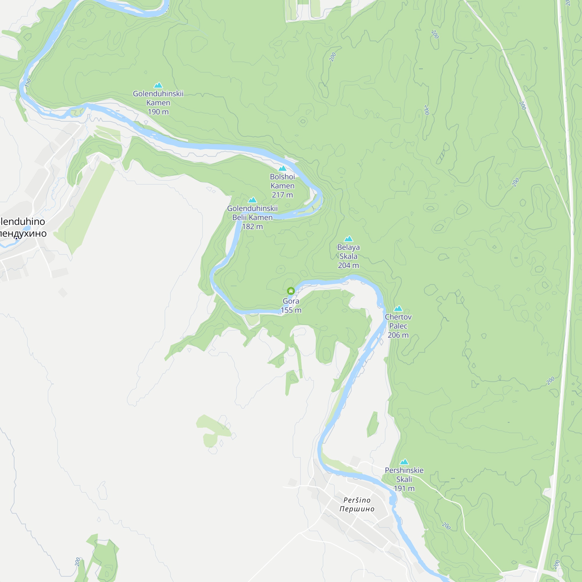 Gora map