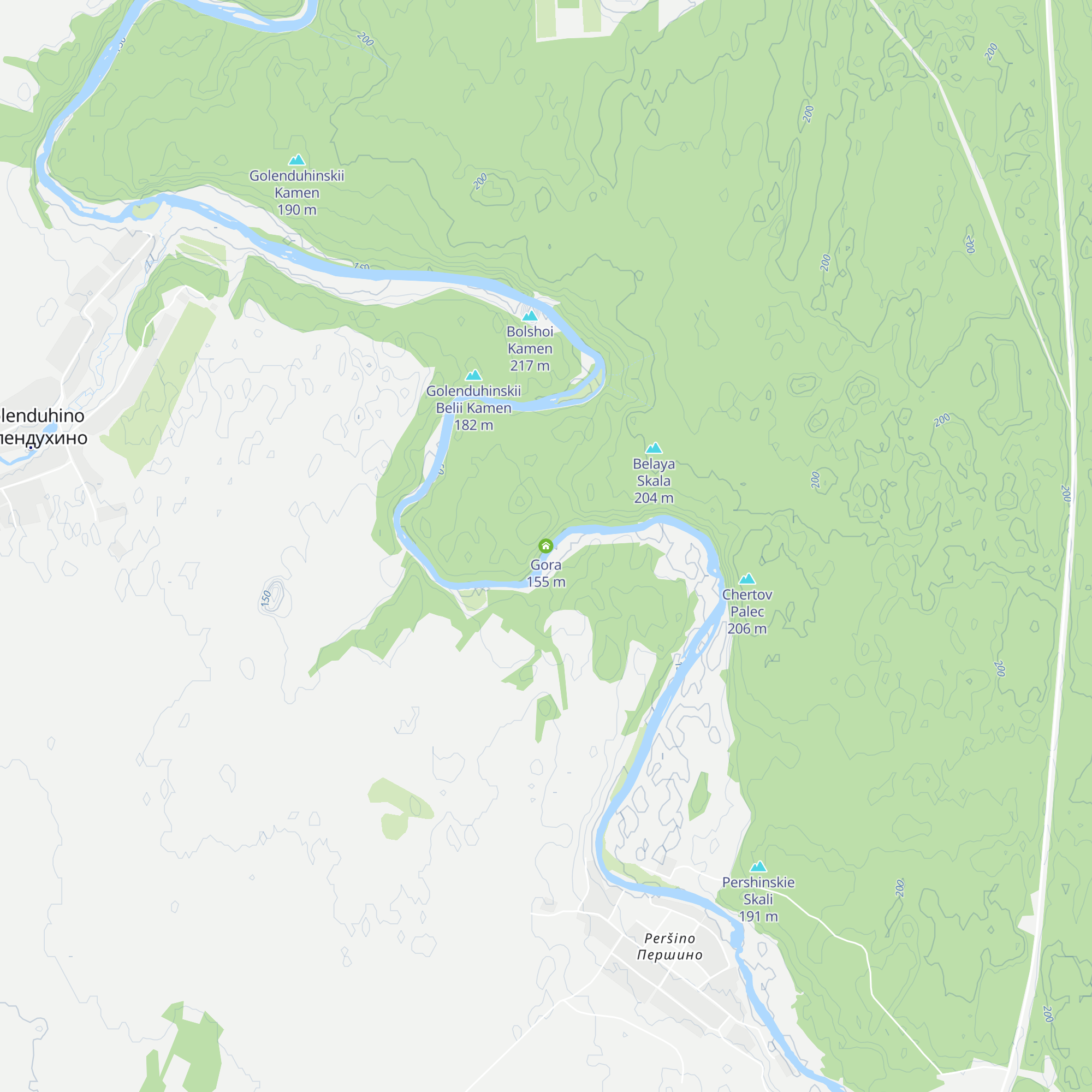 Gora map