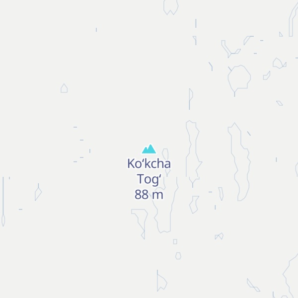 Map of Ko‘kcha Tog‘