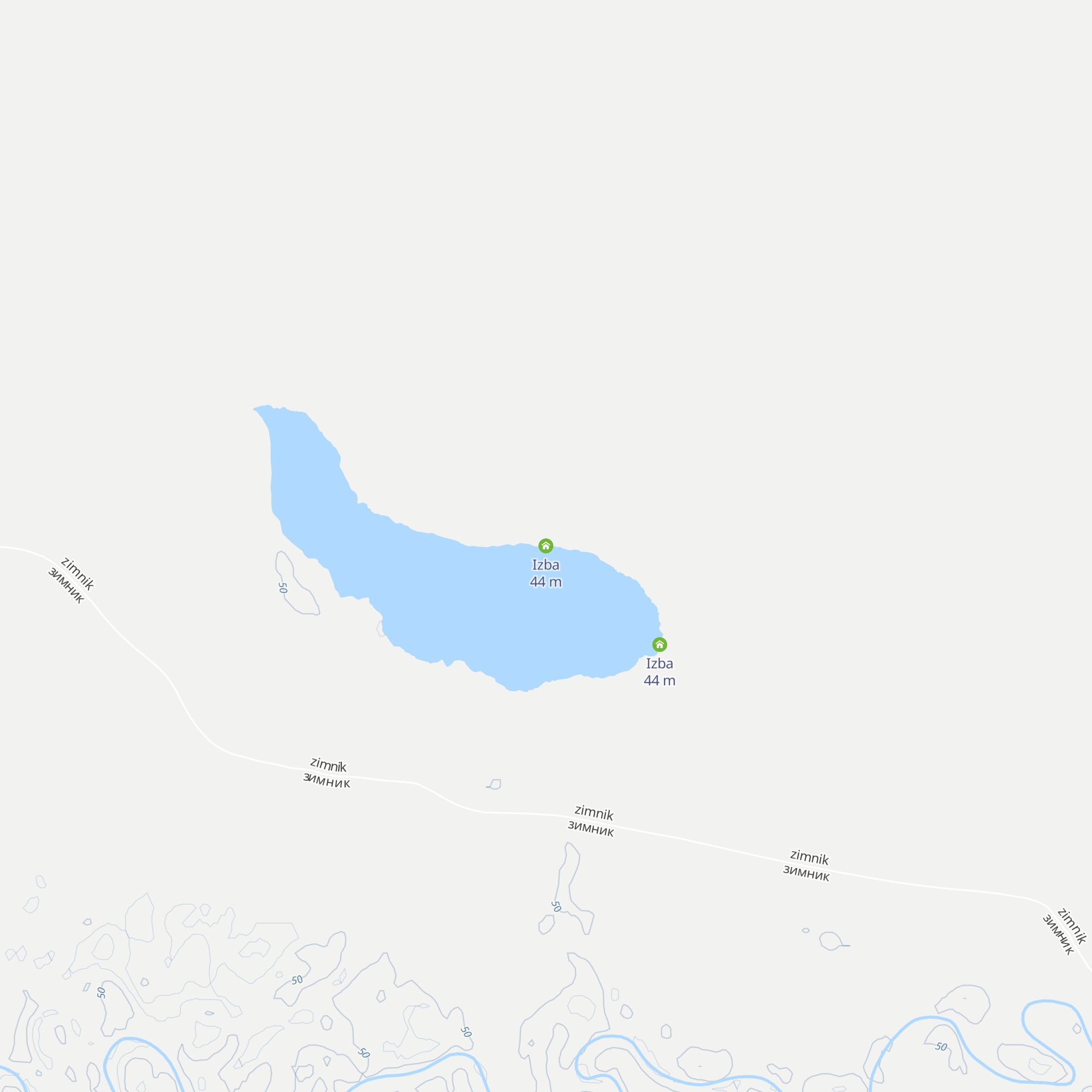 Izba map