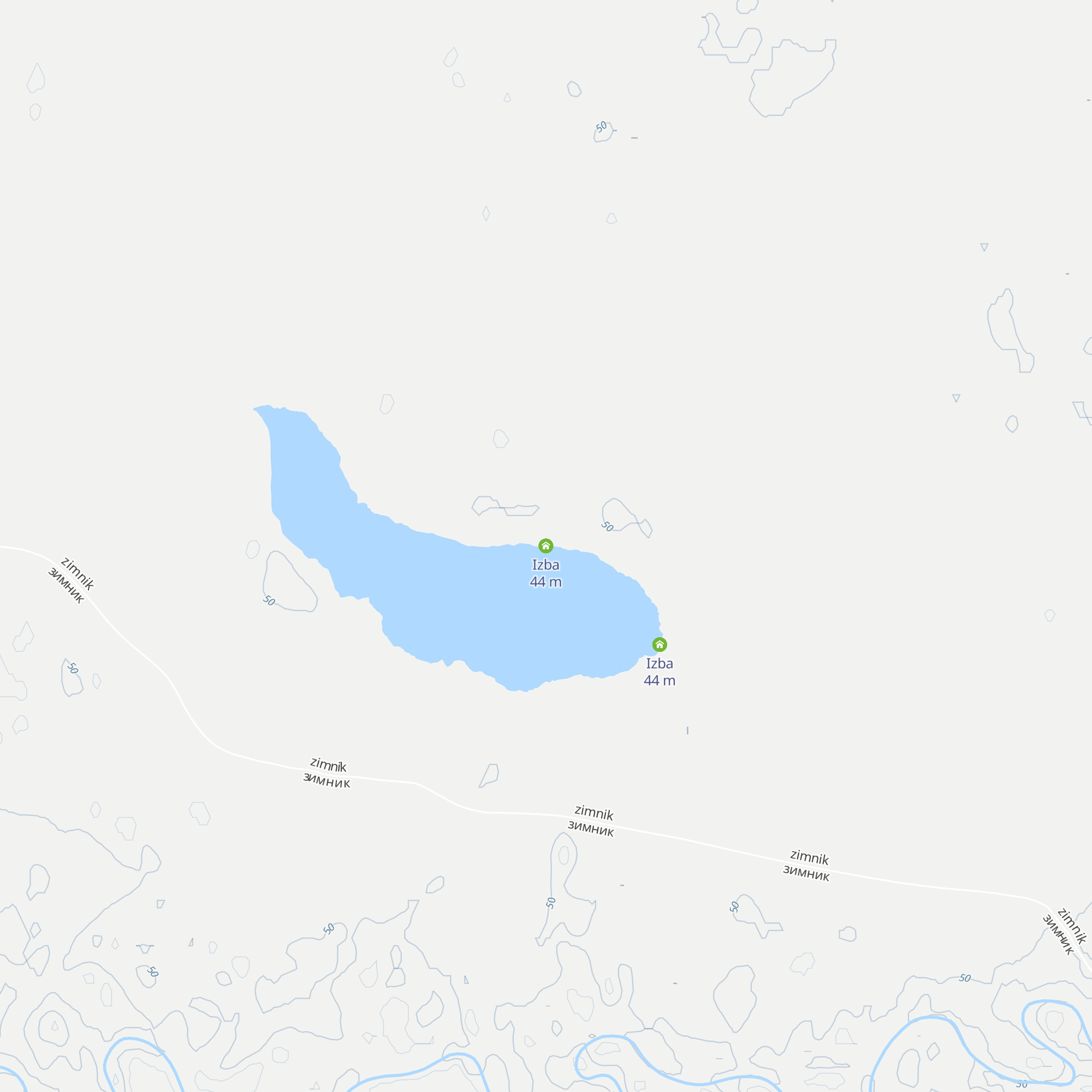 Izba map