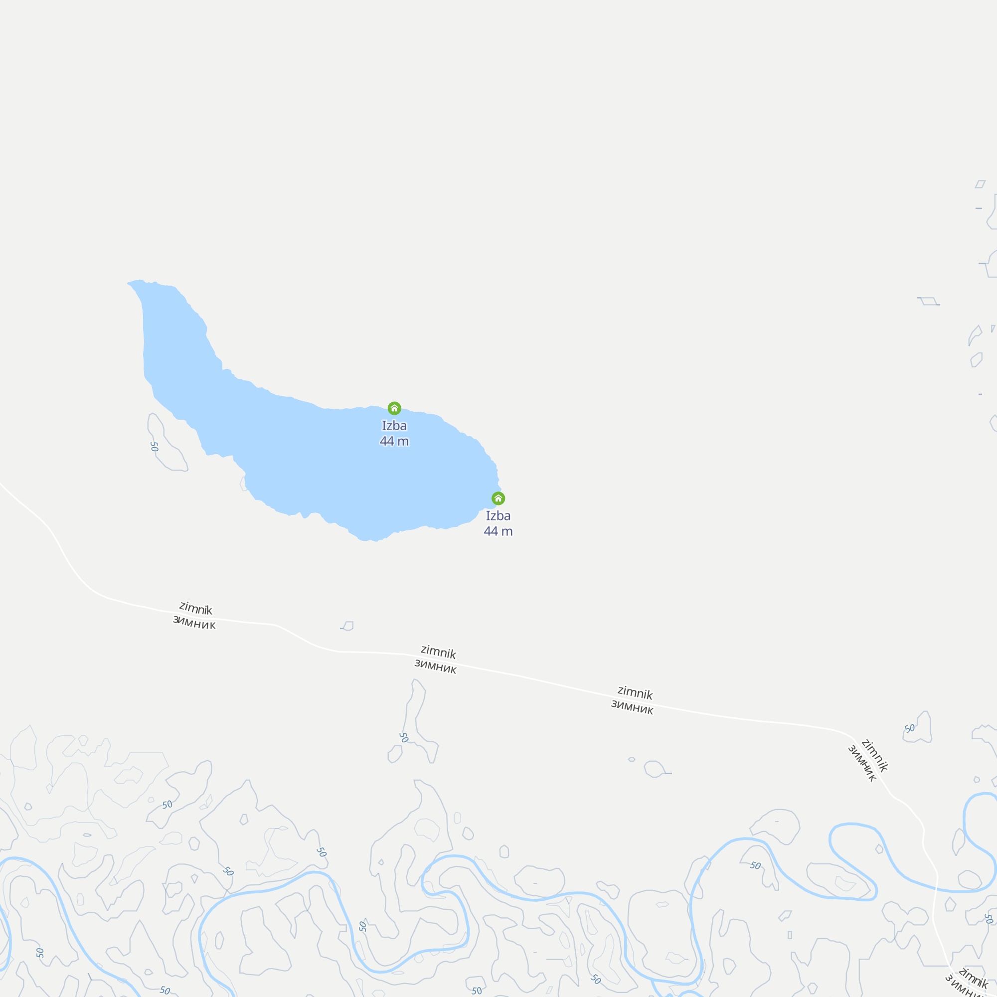 Izba map