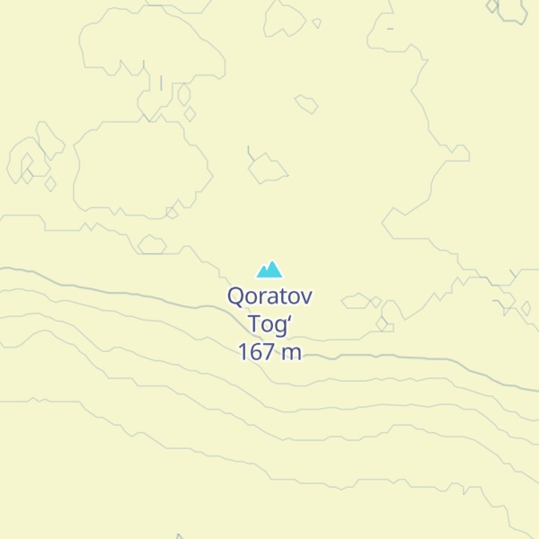 Map of Qoratov Tog‘