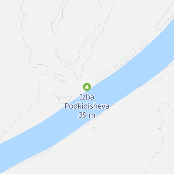 Map of Izba Podkidisheva