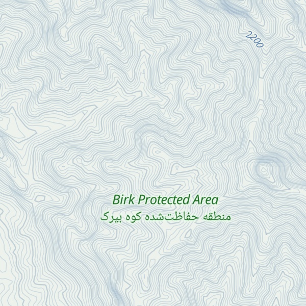 Map of Kūh-e Kohbat