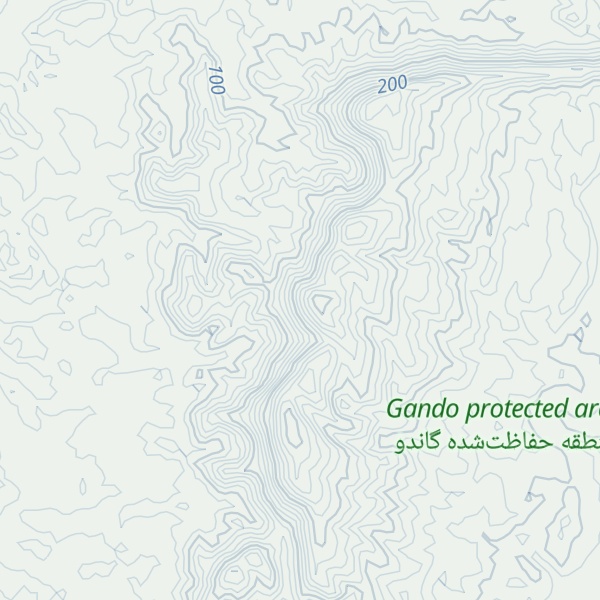 Map of Kūh-e Rohgām