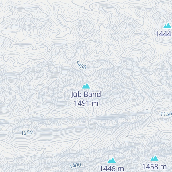 Map of Jūb Band