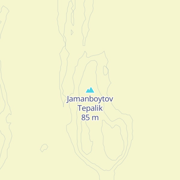 Map of Jamanboytov Tepalik