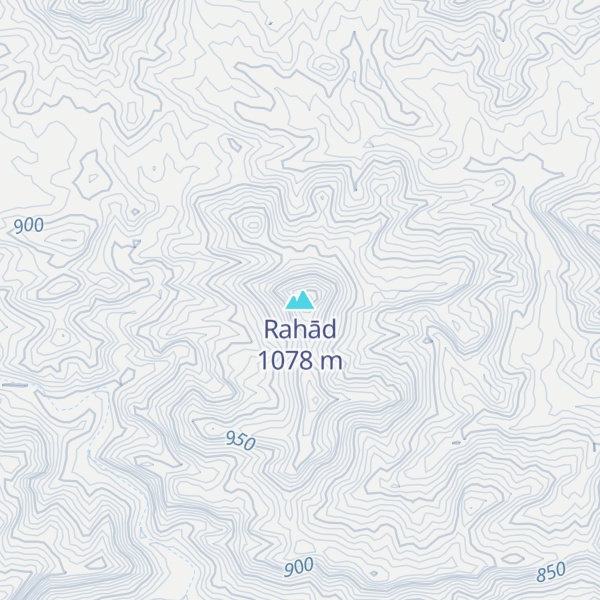 Map of Rahād