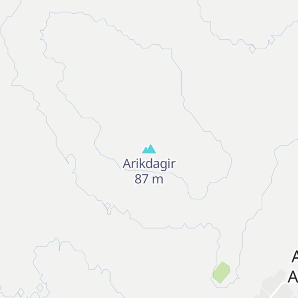 Map of Arikdagir