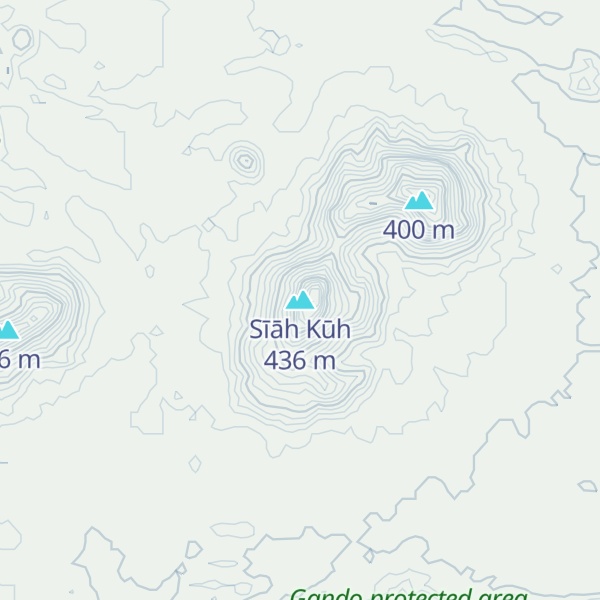 Map of Sīāh Kūh
