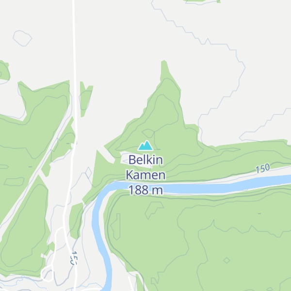 Map of Belkin Kamen