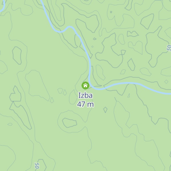 Map of Izba
