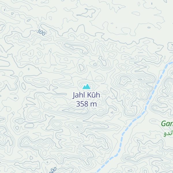 Map of Jahl Kūh