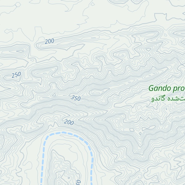 Map of Kūh-e Shesh Tofangī