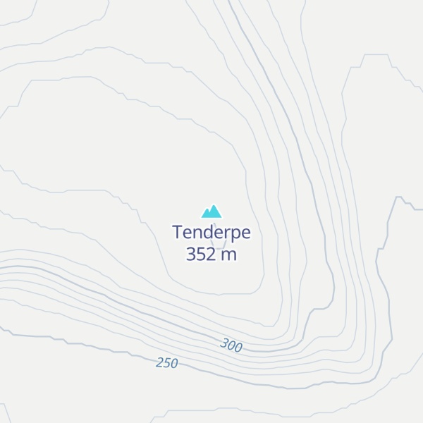 Map of Tenderpe